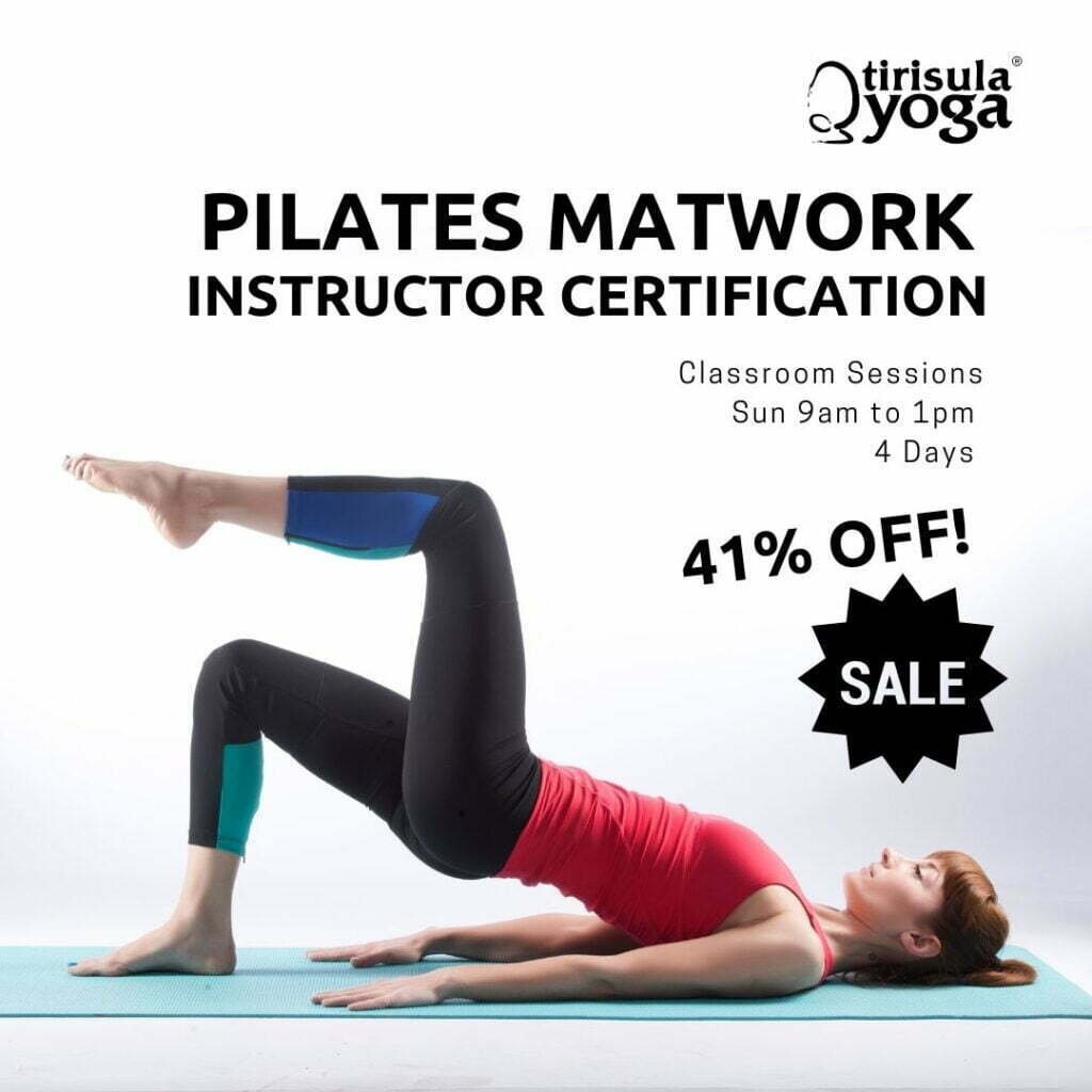 Pilates Matwork Instructor Course Tirisula Yoga Studios and